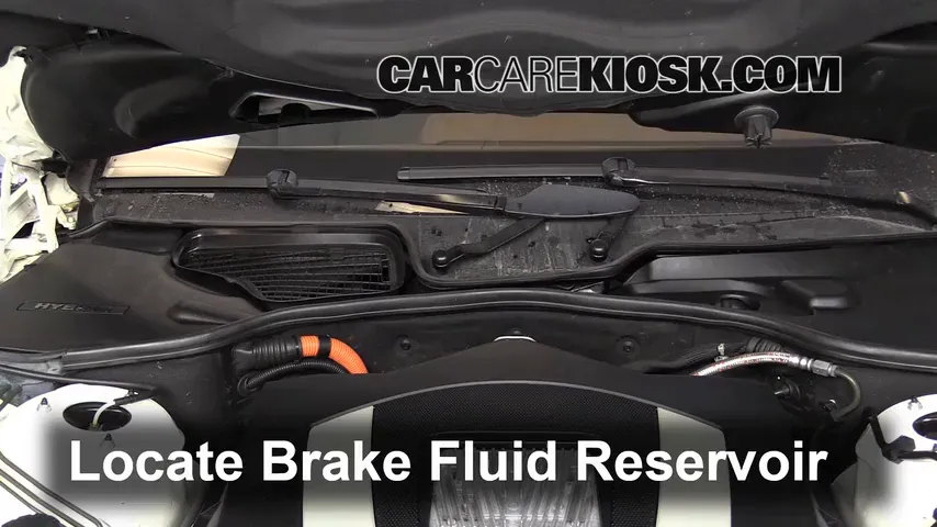 2010 Mercedes-Benz S400 Hybrid 3.5L V6 Brake Fluid